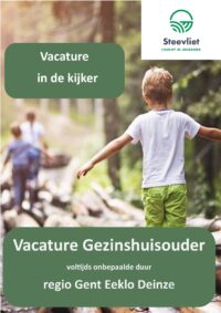 Vacature gezinshuisouder